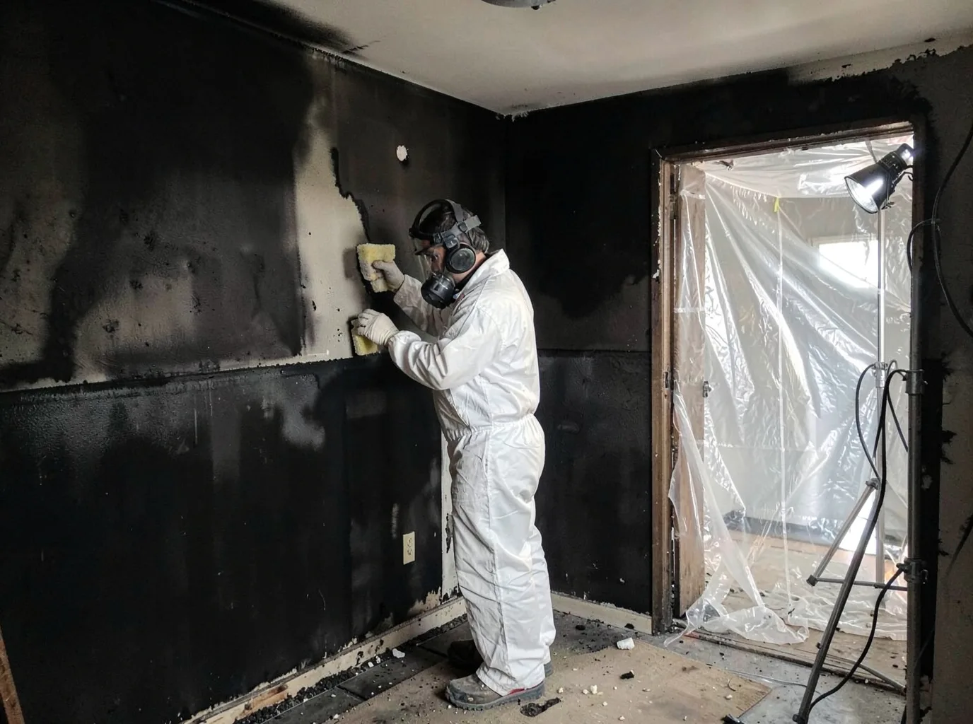 Fire Damage Restoration company in Perkins, MI